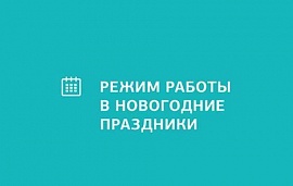 Режим работы в новогодние праздники 2015